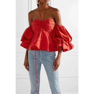 Johanna Ortiz
Makuna Cold-Shoulder Halter Top